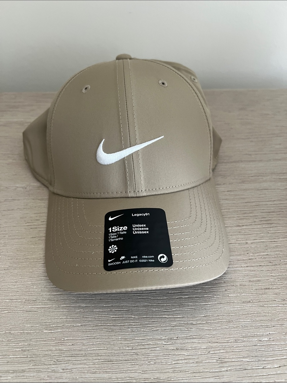 NWT Nike dry fit hat tan khaki